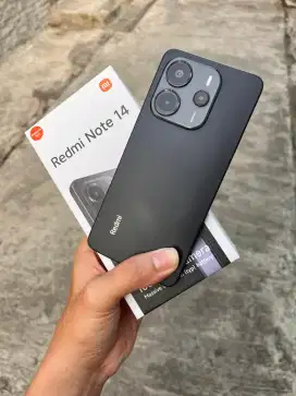 Redmi Note 14 8/128gb lengkap garansi panjang