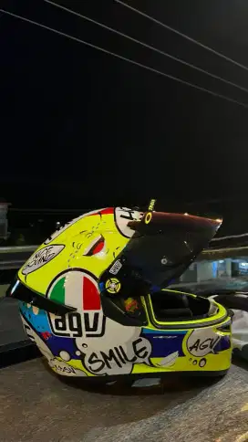 Helm Agv K3sv Groovy Yellow Fluo