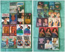 Novel Sidney Sheldon & Harold Robbins