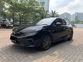 HONDA CITY RS HB NON SENSING CVT AT MATIC 2021 HITAM KM 29RB