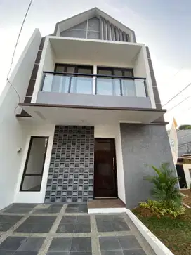 Rumah SHM 2 Lt Siap KPR 10 Menit ke RSU Hermina Depok J-28850