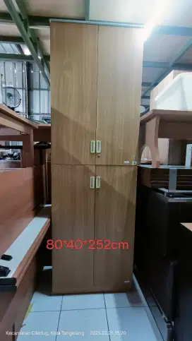 Lemari pakaian lemari arsip ex kantor