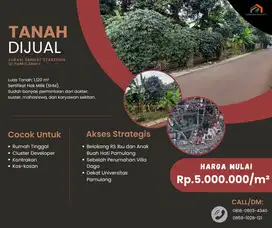 DIJUAL TANAH SIAP BANGUN – PAMULANG, TANGERANG SELATAN