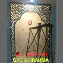 Mihrab GRC – Ukiran Rapi & Modern