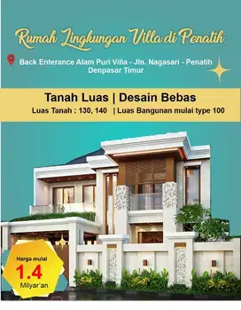 Rumah Besar Siap bangun di  penatih