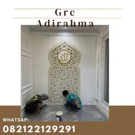 Produksi Mihrab GRC – Bisa Desain Sesuai Pesanan