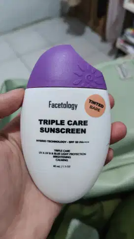 Preloved sunscreen facetology tinted