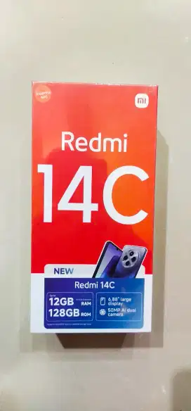 Redmi 14C 6+6/128 Baru Garansi Resmi