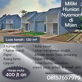 Dijual Cepat Rumah DP 0 Rupiah SAKA Mijen