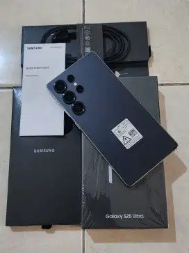 Samsung S25 Ultra 5G 12/256Gb, warna Black SEIN, kondisi 100% Mulus,
