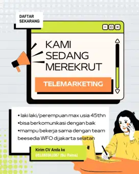 LOWONGAN PEKERJAAN JABODETABEK