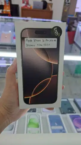 IPhone 16 Pro 256GB Desset Titanium BNIB Resmi IBOX Bisa Kredit