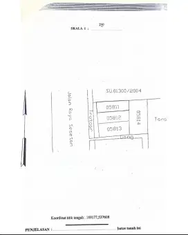 Jual tanah jalan utama/Induk Sesetan bonus rumah 3 toko Denpasar