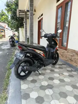Honda beat fi tahun 2014 lecet pemakaian