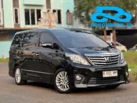 Toyota Alphard SC CBU Pilot Seat A/T Matic 2013 Hitam