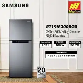 Jual murah Kulkas Samsung RT19m300bg (baru!)