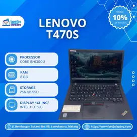 LAPTOP LENOVO T470S TERBARU!, LAPTOP LENOVO MALANG