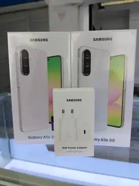 SAMSUNG A56 5G 8/256 NEW FREE ADAPTOR