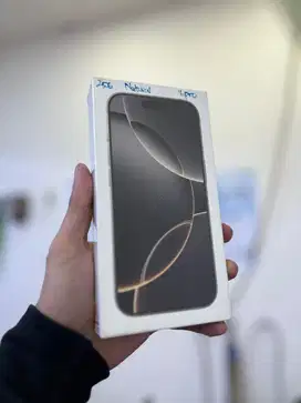 iPhone 16 Pro 256Gb New BNIB Garansi Resmi 1 Tahun
