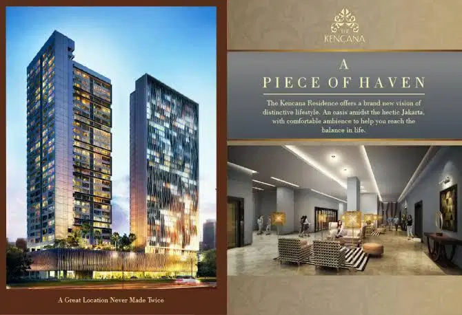 DISEWAKAN APARTEMEN KENCANA SOMERSET