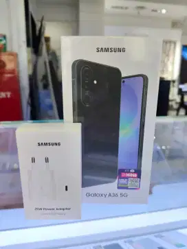 SAMSUNG A36 5G 8/256 NEW FREE ADAPTOR