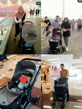 Jual stroller cocolate mist