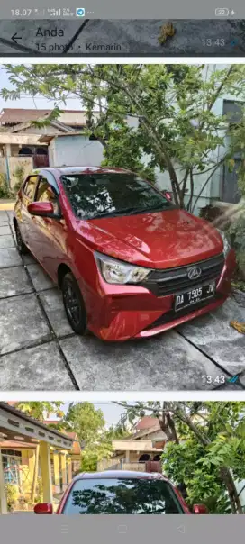 Di jual Ayla matic 1000 CC tahun 2023
