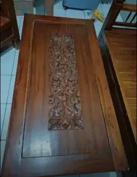 Kayu jati muda bekas