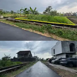Luas 226 m2; Tanah Jl Kaliurang Km 10 VIew Sawah