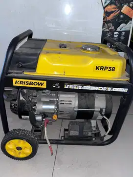 Krisbow Genset Bensin 3800 W Krp 38 Bekas