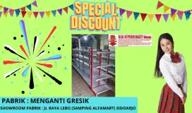Rak minimarket gondola