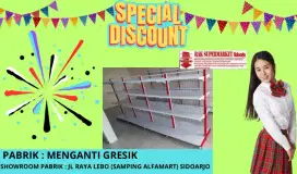 Rak minimarket gondola