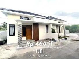 Dijual Rumah Baru Harga Ekonomis dekat Jalan Tempel Turi