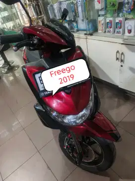 Yamaha Freego 2019 kondisi Terbaik Merah Menyala Senggol Dong no minus