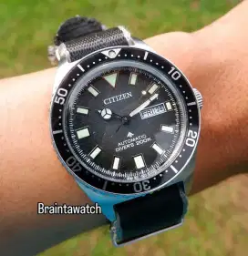Citizen Promaster Air Diver Black Dial Fullset Mulus