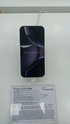 I-Phone 16 Pro Max 256GB