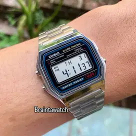 Casio Retro Digital a158w Fullset Mulus