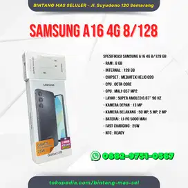 SAMSUNG A16 4G - BARU - GARANSI RESMI SAMSUNG SEIN