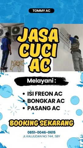 Jasa panggilan isi freon AC garansi ke rumah