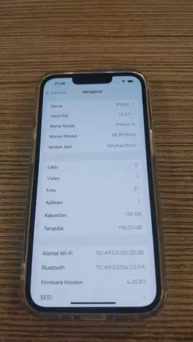 Iphone 13 128gb ibox