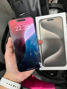 Iphone 15 promax 256 ibox super istimewah fullset original mulus net