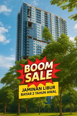 Dijual Murah! Apartemen LRT City Jakarta Timur Full Interior Electrnic