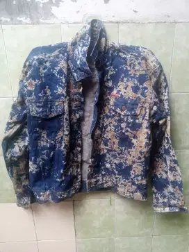 JAKET JEANS LORENG PRELOVED BISA COWOK/CEWEK