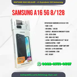 SAMSUNG A16 5G - BARU - GARANSI RESMI SAMSUNG SEIN