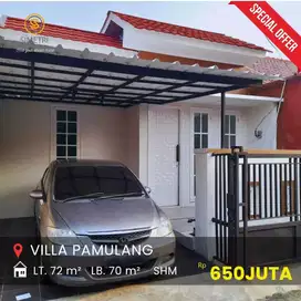 Rumah mezanine adem pamulang baru renovasi