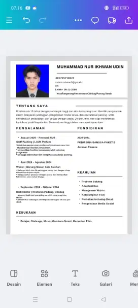 Cari lowongan kerja