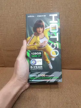 Infinix hot 50 8/128 open box aja