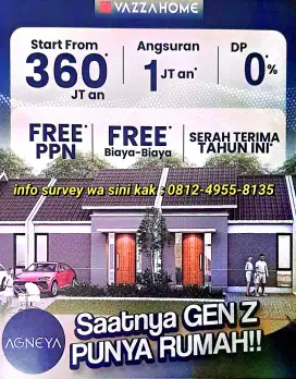 ‼️RUMAH 300 JUTAAN DEKAT BANDARA JUANDA