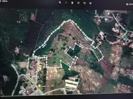 Dijual cepat tanah 3.5 hektar Murah  depan PLTA cikalong cimaung