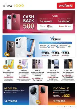 Kredit HP Vivo iQoo proses cepat tanpa DP by Home Credit